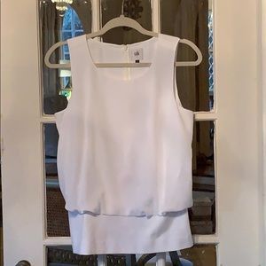 White Sleeveless Cabi Top